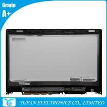 For Lenovo YOGA 3 14/YOGA 700-14ISK Replacement N140HCE-EBA Rev.C1 Laptop LCD Touch Screen Assembly Digitizer Bezel 5D10H35588