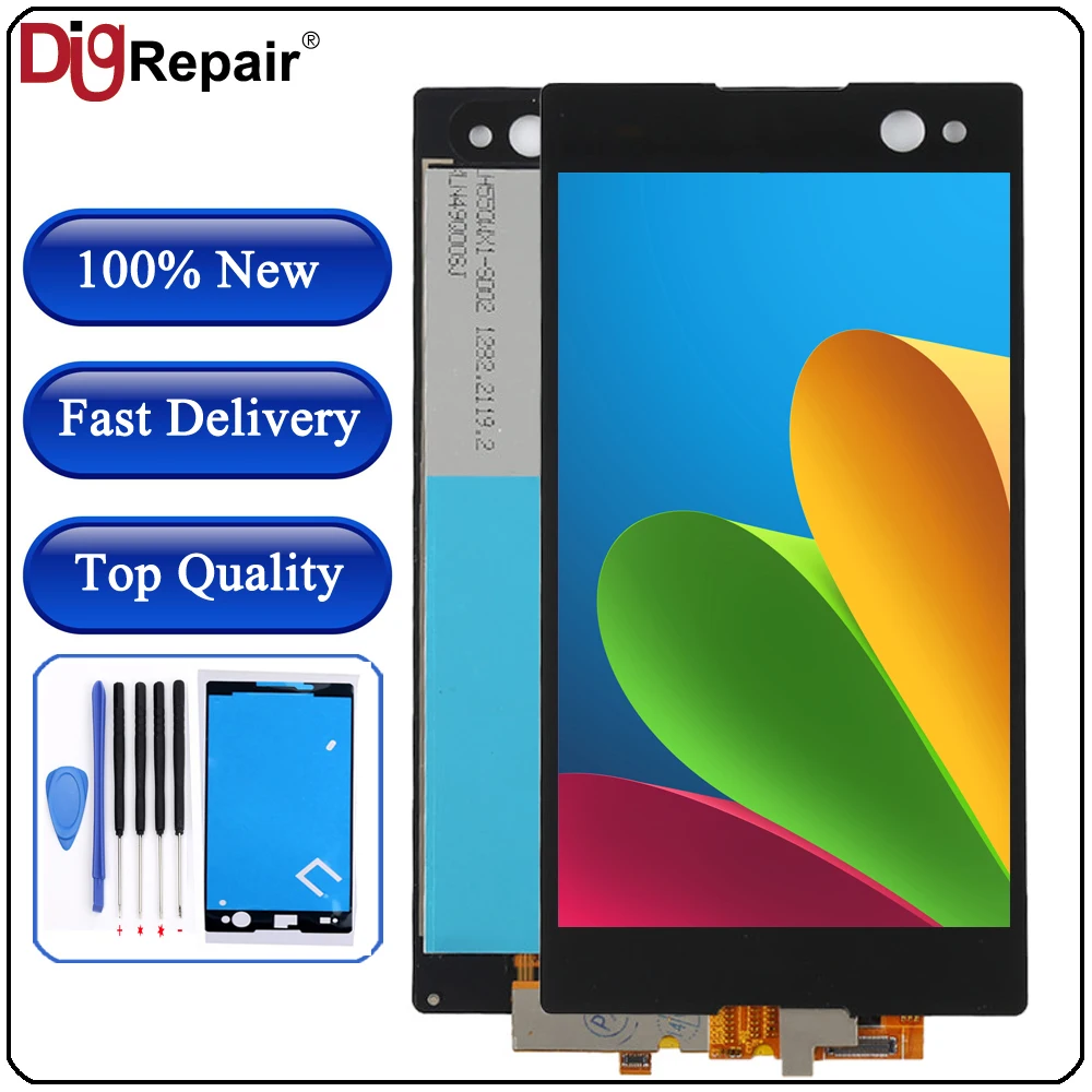 

For Sony Xperia C3 lcd D2533 D2502 LCD Display touch screen with digitizer Assembly Replacement Part for Sony Xperia C3 display