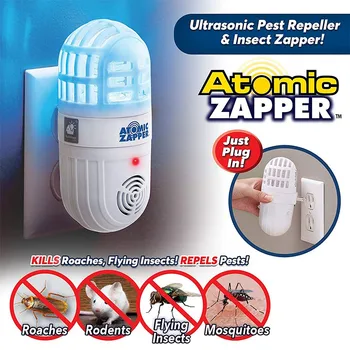 

Ultrasound Mosquito Killer Lamps Blue Light Environmental Protection Mosquito Killer Lamps Electric Anti Insect Trap Lamp Killer