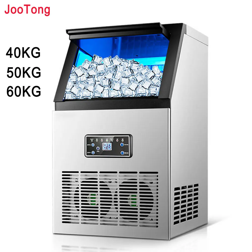 Automatic Ice Making Machine Commercial Cube Ice Maker Small Business