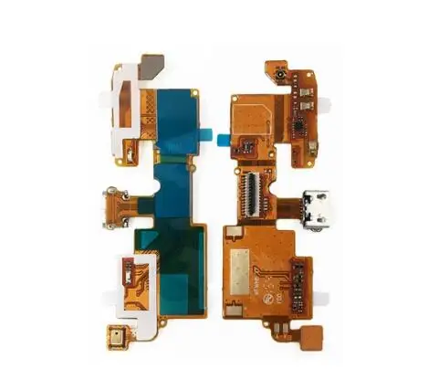 10 шт./лот оригинальный зарядный порт для ZTE Blade V6 / X7 D6 USB док-разъем полный гибкий