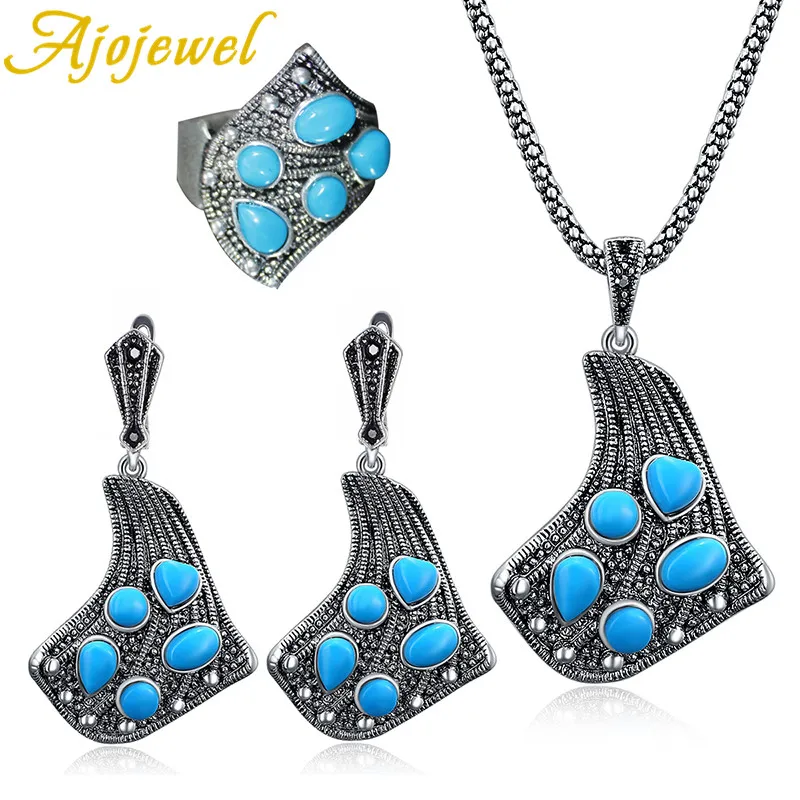 Ajojewel Brand Personalized Jewelry Sets Coral Style New