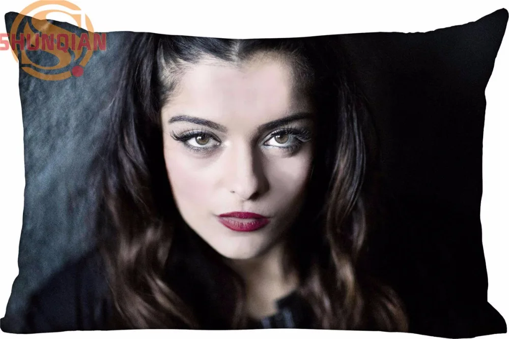 Hot Nice font b Bebe b font Rexha Rectangle Pillowcase zipper Wedding Custom Pillow Case For