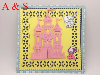 

Y224 METAL CUTTING DIES CUT City Castle die Scrapbooking paper craft emboss knife blade punch die cut stencils