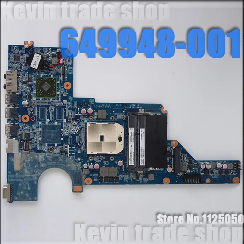 Оригинальная материнская плата для ноутбука HP G4 G6 649948-001 DA0R23MB6D1 полностью
