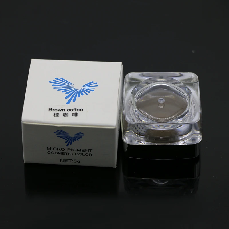 Микро блестящая паста CooSpider пигмент для перманентного макияжа бровей доступно 5