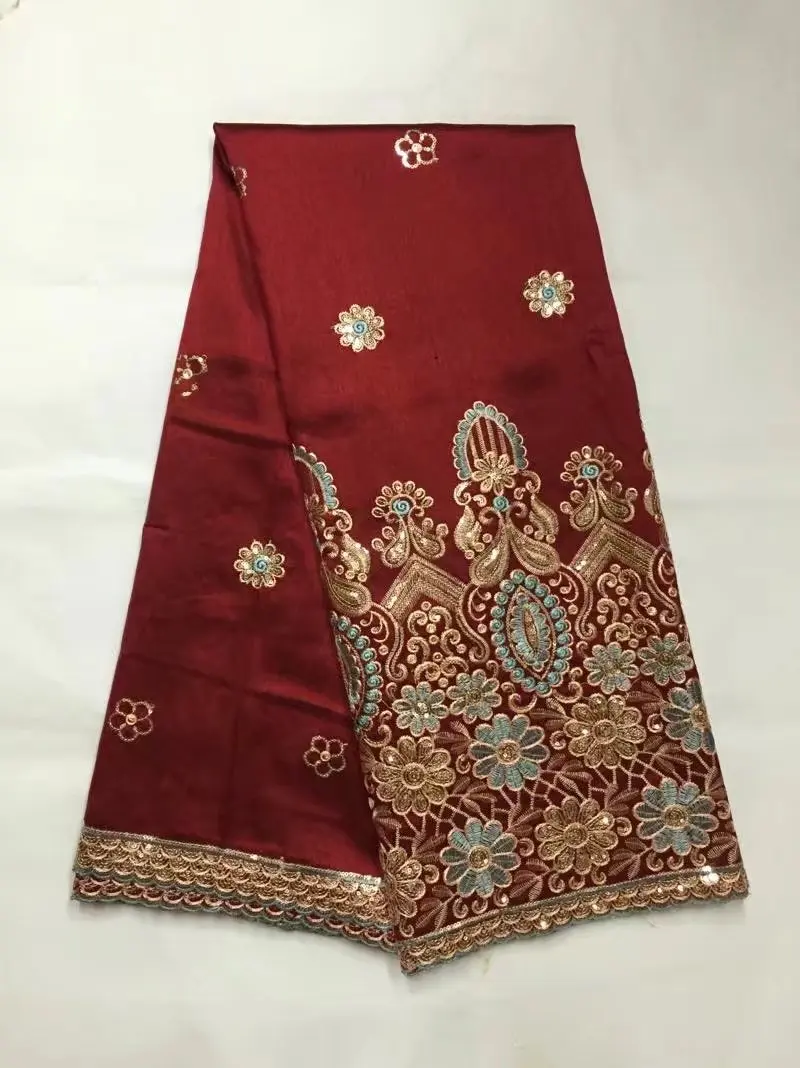 wine red Indian Design African George lace fabric 2017 Hot Sale/ Latest wedding !B8-9-2 | Дом и сад
