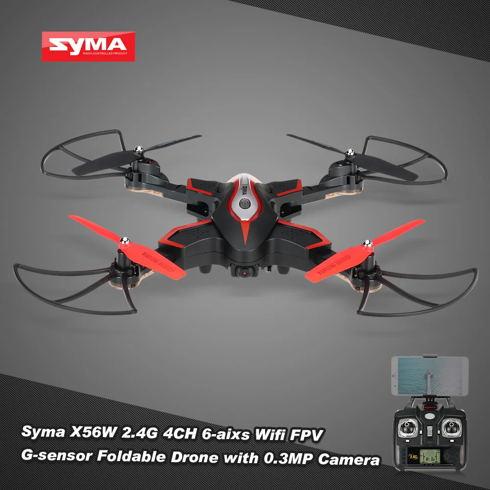 Foldable-Helicopter-Syma-X56W-Drone-Camera-RC-Quadcopter-4CH-2-4G-Aircraft-RC-Drone-Remote-Control (26)