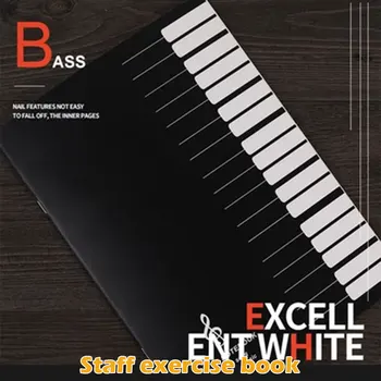 

Staff Paper Music Notebook 16 Pages Musical Notepad Office School Students Instrumental Performance Gift Professional Education