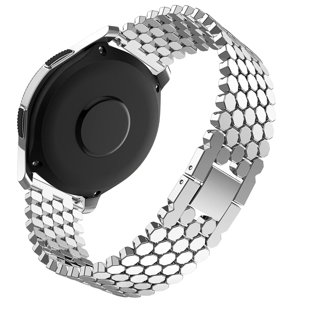 Браслет из нержавеющей стали для Samsung Galaxy watch 46 мм металлический ремешок Gear S3 22
