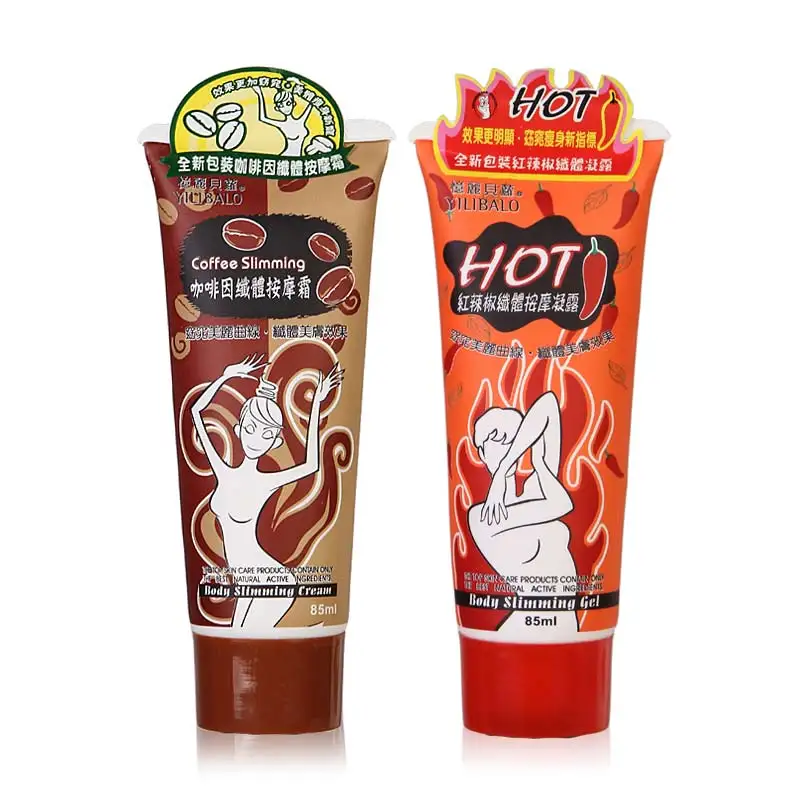 Hot Chilli Slimming Gel and Coffee Slimming Creams To Lose font b Weight b font And