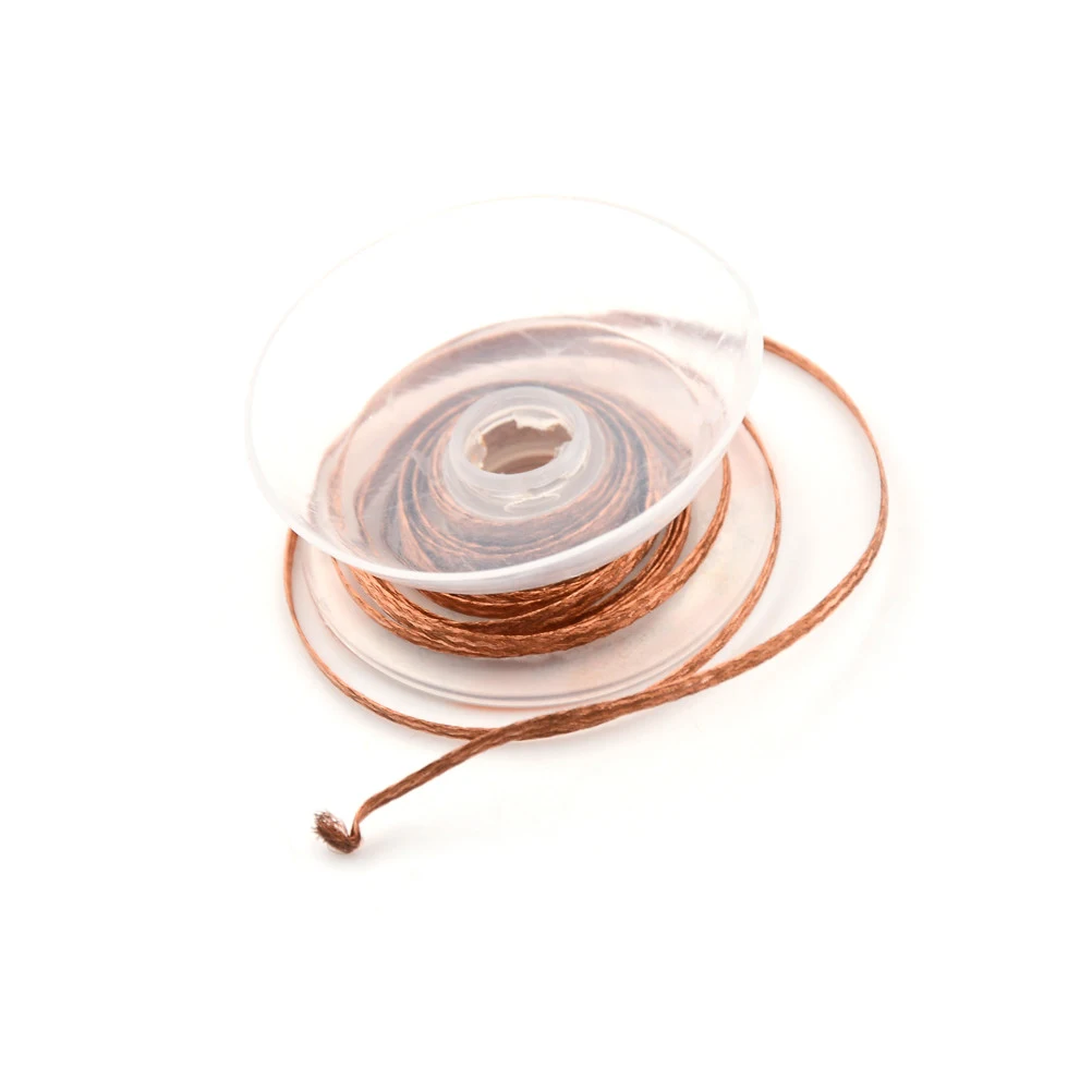 

1Pcs Width Remover Wick Desoldering Wire Desoldering Wick Solder Braid Solder 1.5m *2.0mm