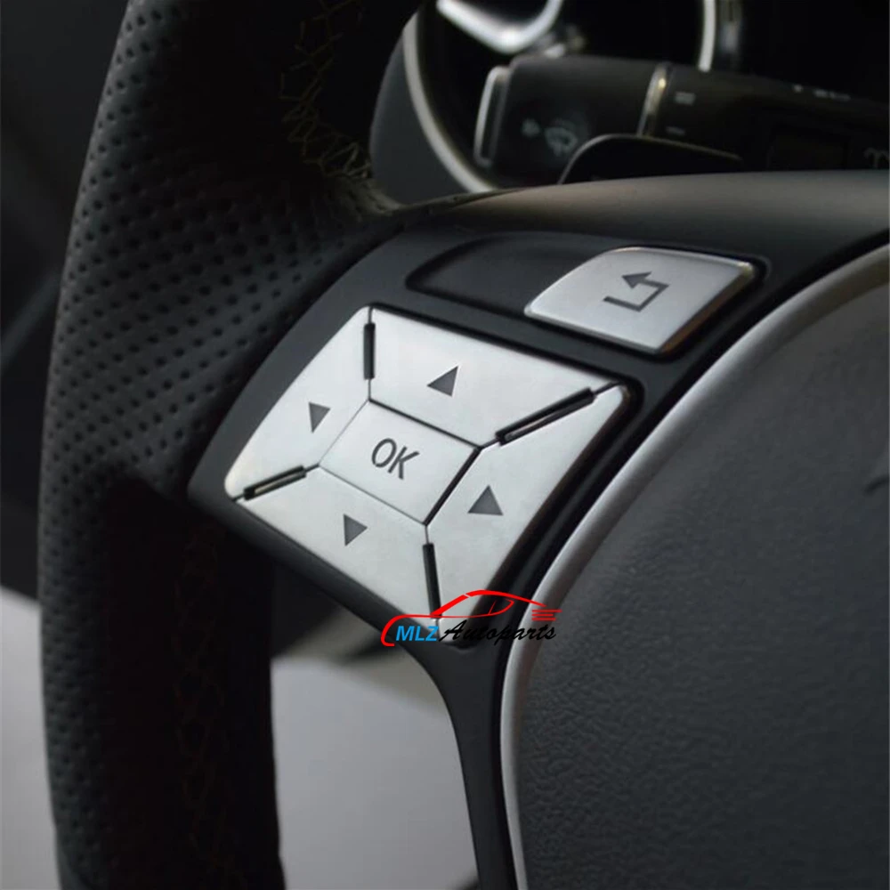 Mercedes Benz SLK R171 Interior Trim Carbon Set for Steering Wheel Switches 