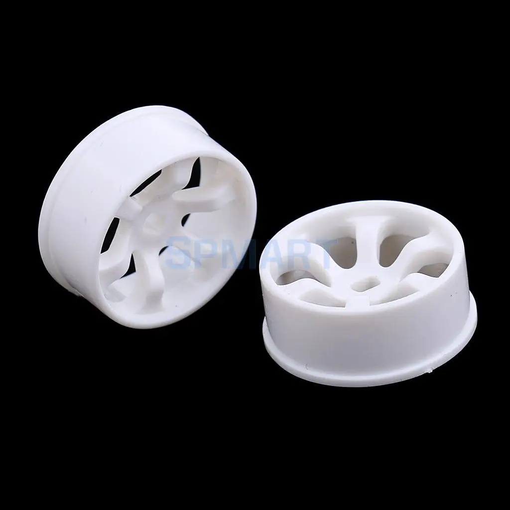 4pcs White Wheel Rim for WLtoys K969 K989 P929 1/28 RC Drift Car Spare Parts