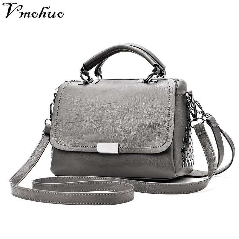 

VMOHUO Luxury Rivet Handbags Women Bags Designer Women Leather Handbags Mini Women Messenger Bags Crossbody Bag bolsa feminina