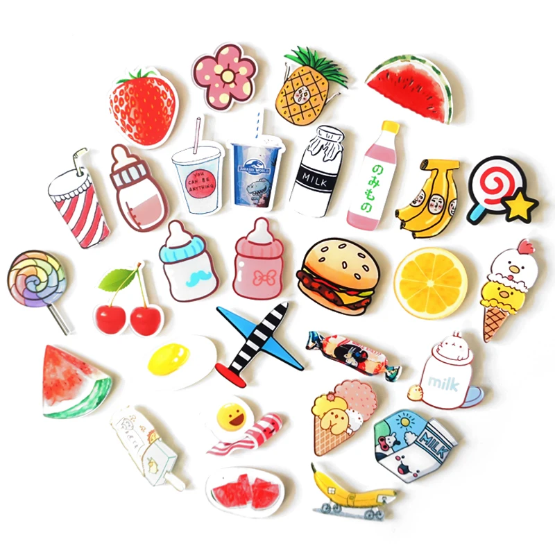 

5pcs! Cute cartoon fruit fridge magnets personality imanes nevera for memo board refrigerator message magnet for home decor