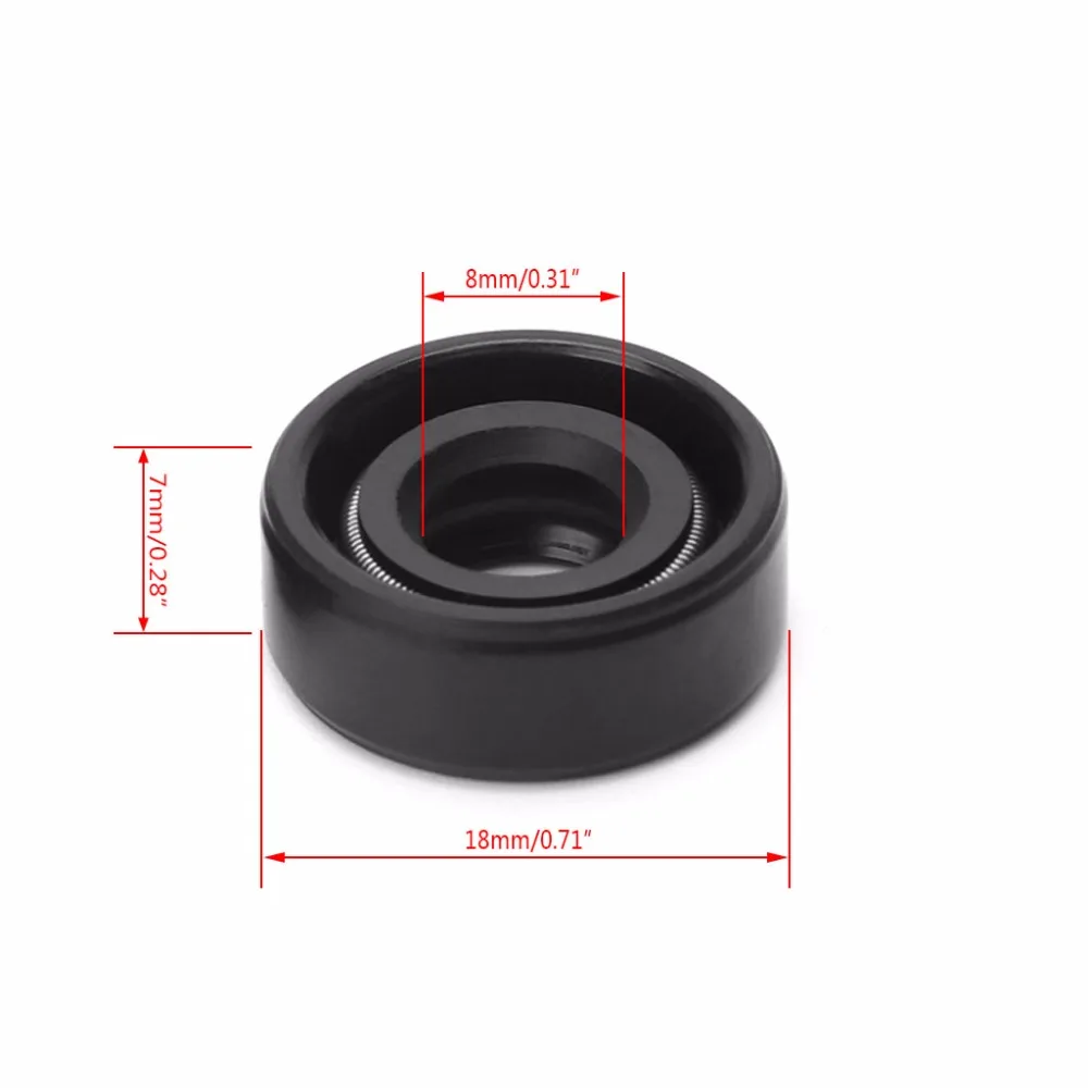 Durable 8x18x7mm Wearable Breadmaker Sorbet Machine Blender Repair Parts Oil Seal Ring