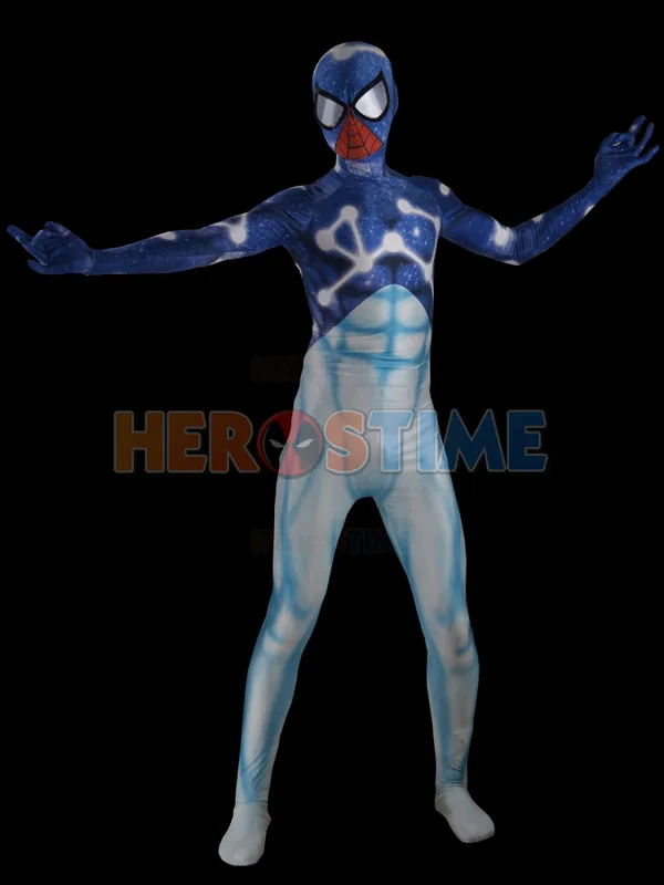 Cosmic Spider-Man V2 Costume Hot Sale Halloween Cosplay Spandex Full Body Spiderman Costume Free Shipping