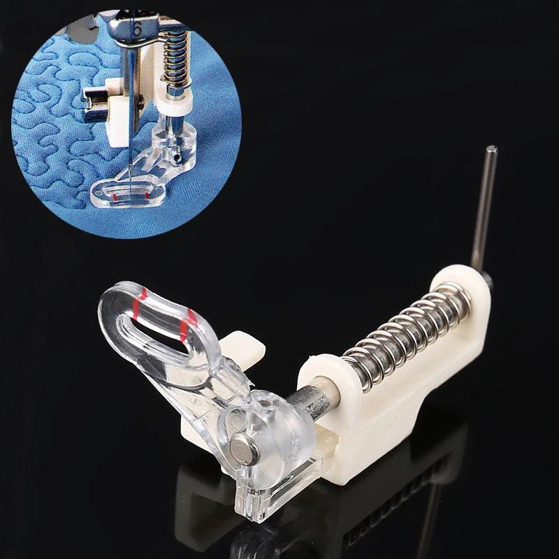 

1Pcs Plastic Home Sewing Machine Accessories Creative Useful Quilting Complement Embroidery Sewing Machine Foot New Arrival