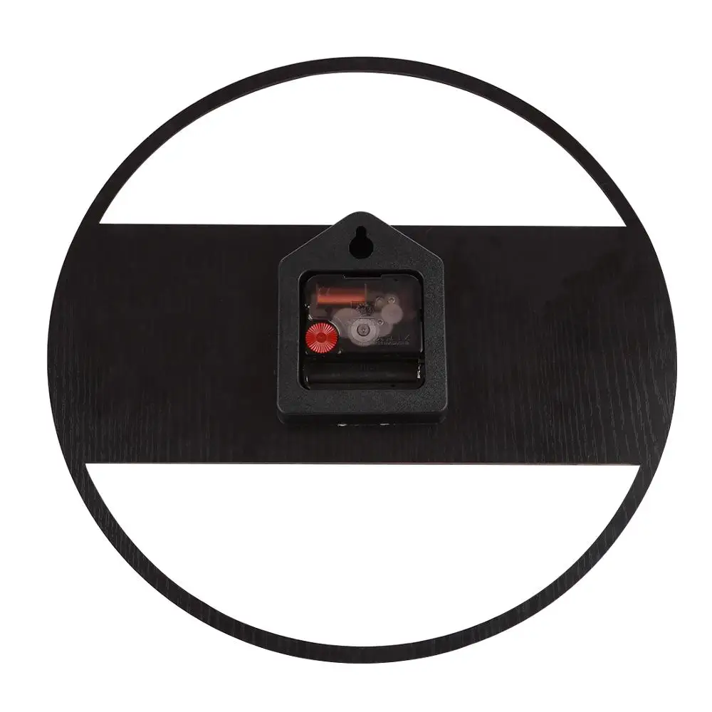 Ceny 30cm cichy, ścienny zegar w stylu Vintage Retro nowoczesny Design prosty drewniany zegary ścienne sypialnia wystrój domu wiszący zegarek zegar 2019 hot