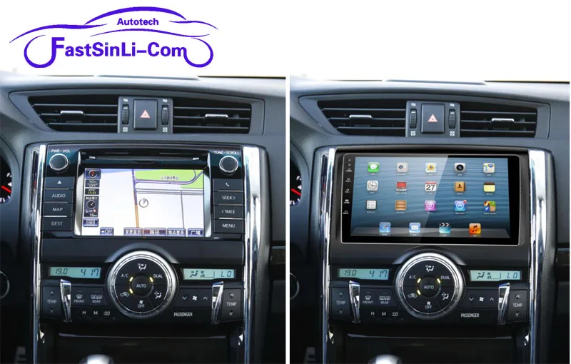 Top 9inch Android Multimedia Player Radio For Toyota Reiz Mark x 2010 2011 2012-2017 GPS navigation 2