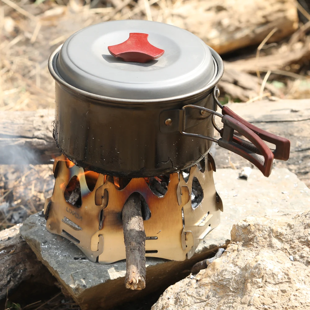 Réchaud De Camping Pliable En Bois – Léger, Pour Pique-nique, Modèle W8G4, Neuf