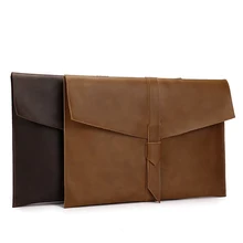 A4 Leather Folder Documents Folder Nature Leather File Storage Bag A4 Office Supplies Organizer File Bag Organiseur Document fashion portable expanding file folder a4 paper folder for documents quality office document briefcase