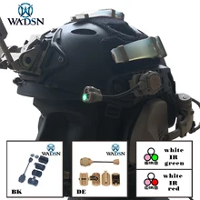 WADSN Princeton Tec MPLS 3 Тактический шлем светильник Военная охота страйкбол освещение светильник ing системы WNE05015 оружие светильник s