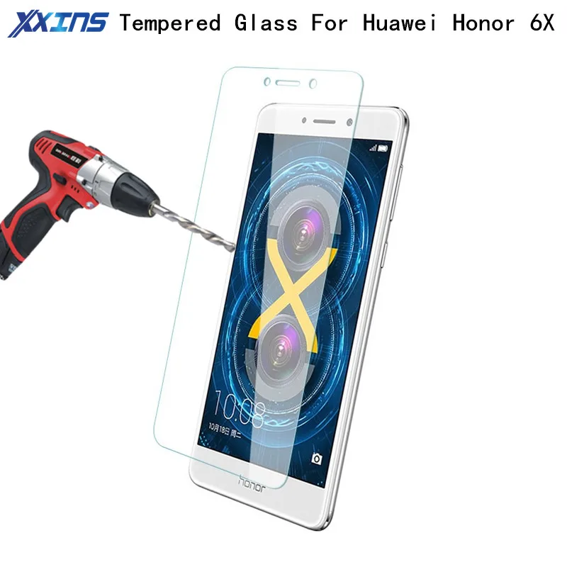 Закаленное стекло для huawei Honor 6X6 X ультратонкая Защитная пленка экрана смартфона 5