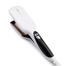 Riwa Электрический волосы опрессовки железа 28 мм диаметр Турмалин Керамическая быстрый нагрев бигуди Мода Инструменты для укладки