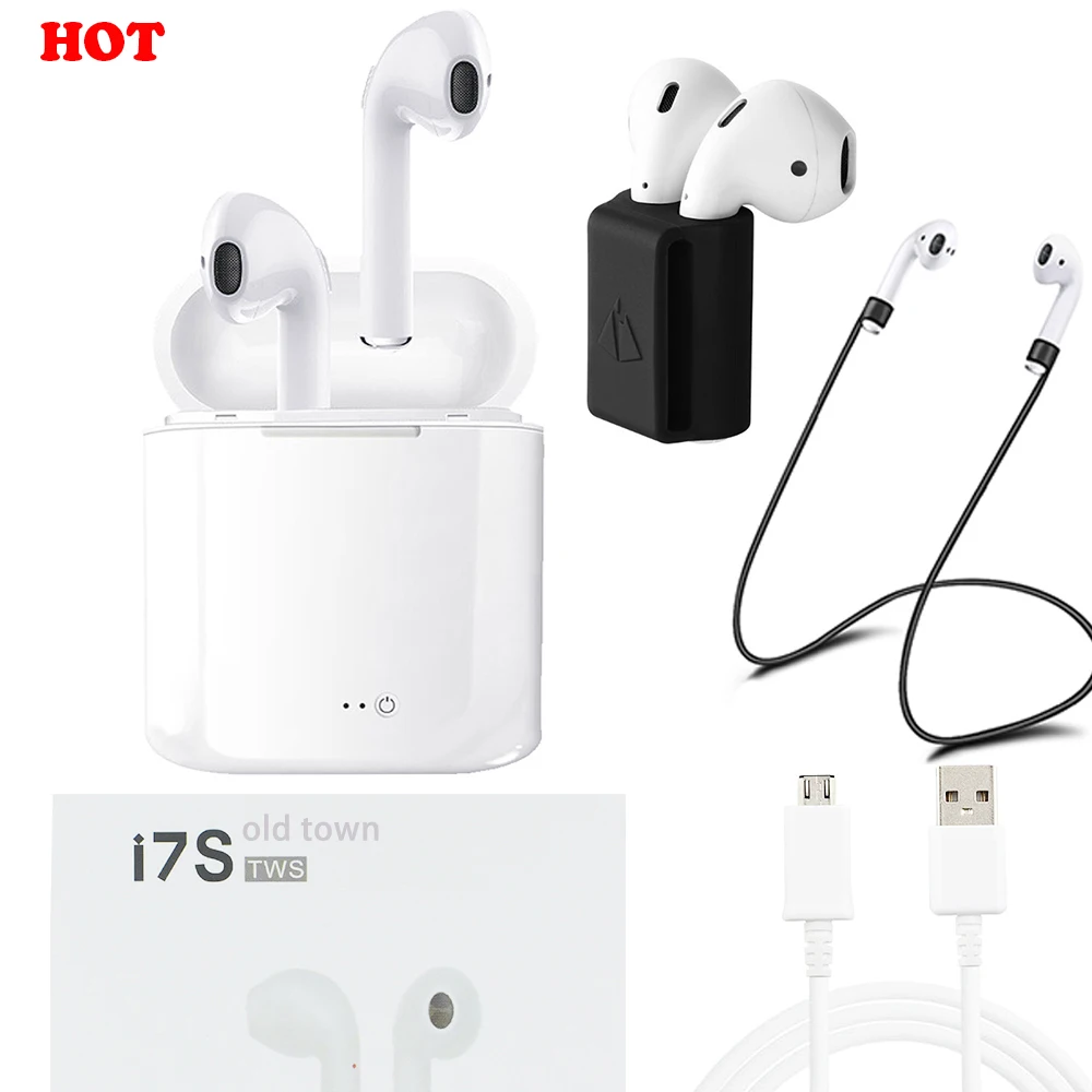

i7s i7 TWS Mini Wireless Bluetooth Earphone With Charging Box Sport Headset Stereo Earbuds Mic For apple Android samsung plus