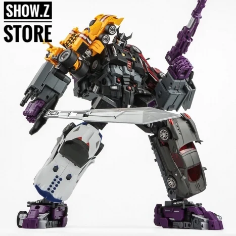 

[Show.Z Store] TranFormmission TFM Havoc Set of 5 Disorder, Carnage, Powertrain, Over Turn, Revolt Transformation Action Figure