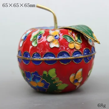 

Beijing Cloisonne "filigree apple box" Christmas gift