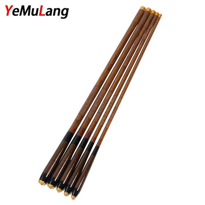 

YeMuLang Telescopic Fishing Rod Carbon Fiber Rod Ultra-Light 3.6/4.5/5.4/6.3/7.2M Hand Pole For Fishing Carp