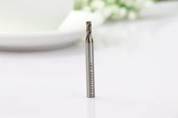

New 1pcs 4*6mm HSS CNC Straight Shank 4 Flutes End Mill Milling Cutter Metal Drill Bits Cutting Tool