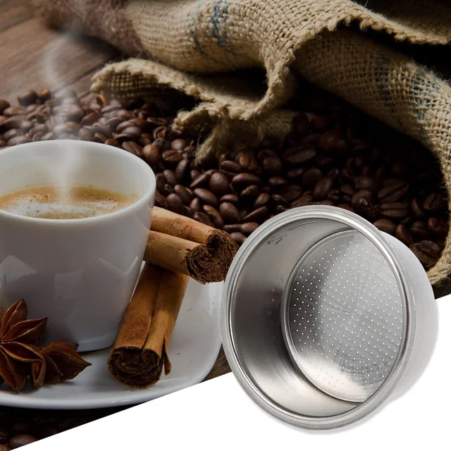 Cheap Refillable Stainless Steel Coffee Capsule For Nespresso Machines Reusable Cafe Filter Cocoa Salt Sugar Kitchen Filter Tools Cheap Refillable Stainless Steel Coffee Capsule For Nespresso Machines Reusable Cafe Filter Cocoa Salt Sugar Kitchen Filter Tools