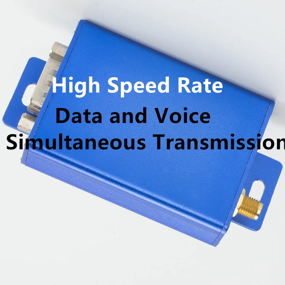 2 Вт VHF/UHF беспроводной цифровой аудио модем RS-232 и RS-485 для беспроводной 433 мГц/230 мГц/144 мГц беспроводной цифровой голосовой трансивер