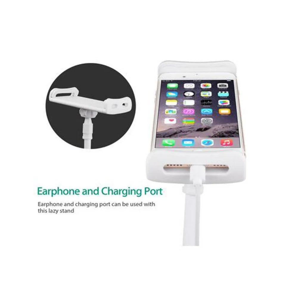 Portefeuille Gooseneck для iPhone 7 6 S держатель стойка Ipad зажим сотового телефона кронштейн 4 10