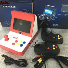 Портативный ретро игровая консоль 4,3 дюймов 64bit 3000 видеоигры классический мини портативный Семейный игровой плеер подарок ретро Аркада