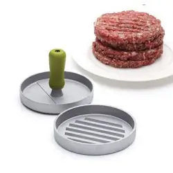 Полезные и удобные Cocina гамбургеры пресс жаркое мясо формочка камбала металла машина 12 см/4,8 дюймов Кухня Инструменты интимные аксессуары