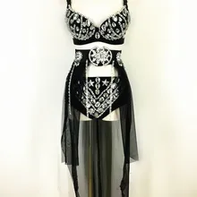 Г. женские наряды со стразами бюстгальтер короткое пальто Верхняя одежда комплект одежды певица ночной клуб DS DJ танцевальные сценические костюмы Боди