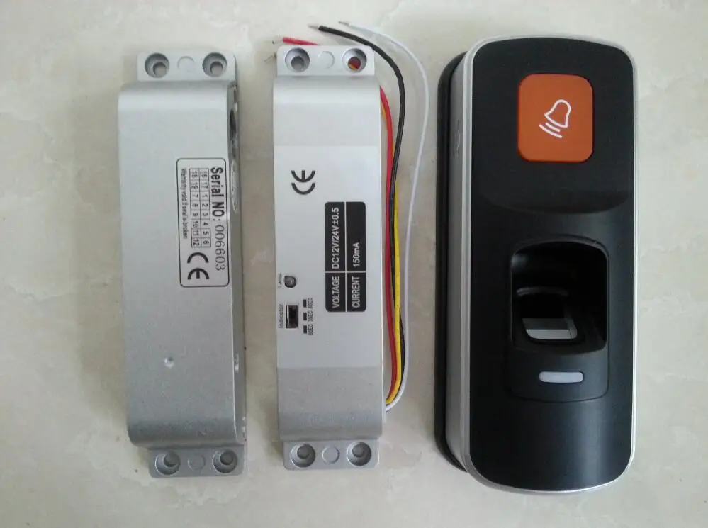 

Electric drop bolt lock Biometric Fingerprint & RFID Reader Access Control System Fingerprint Reader Sensor