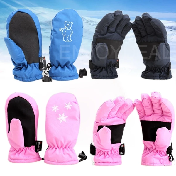Best price Fashion Children Winter Warm Gloves Waterproof Hands Warmer for Skating for top quality