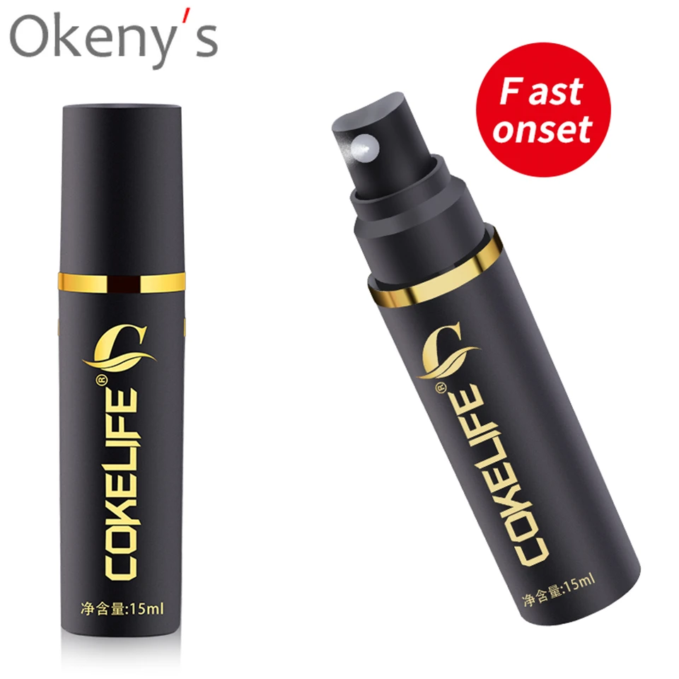 2pcs COKELIFE Sex Retard Long Time Sex Delay Spray