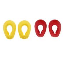 Силиконовый козырек для защиты ушей для парикмахерских ушей, защитные накладки для ушей