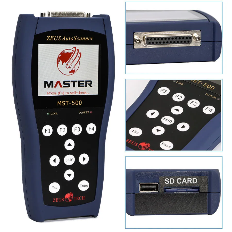 

Zeus Diagauto MST-500 Handheld Motorcycle Diagnostic Scanner Support English Vietnamese Indonesian for Most Asian Motorcycles