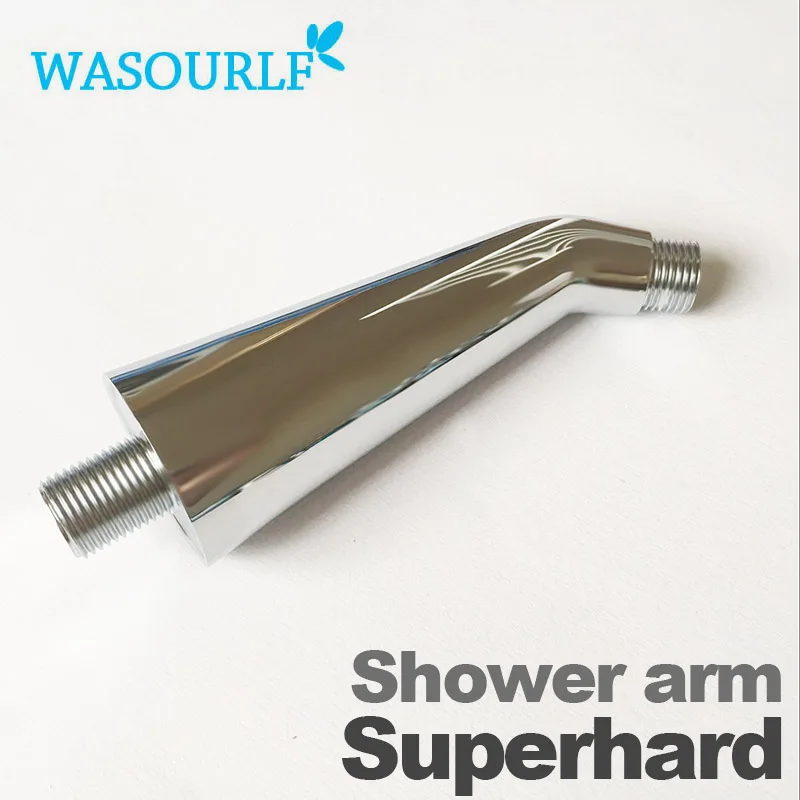 WASOURLF Rain Shower pipe wall Mounted shower arm tube plastic abs