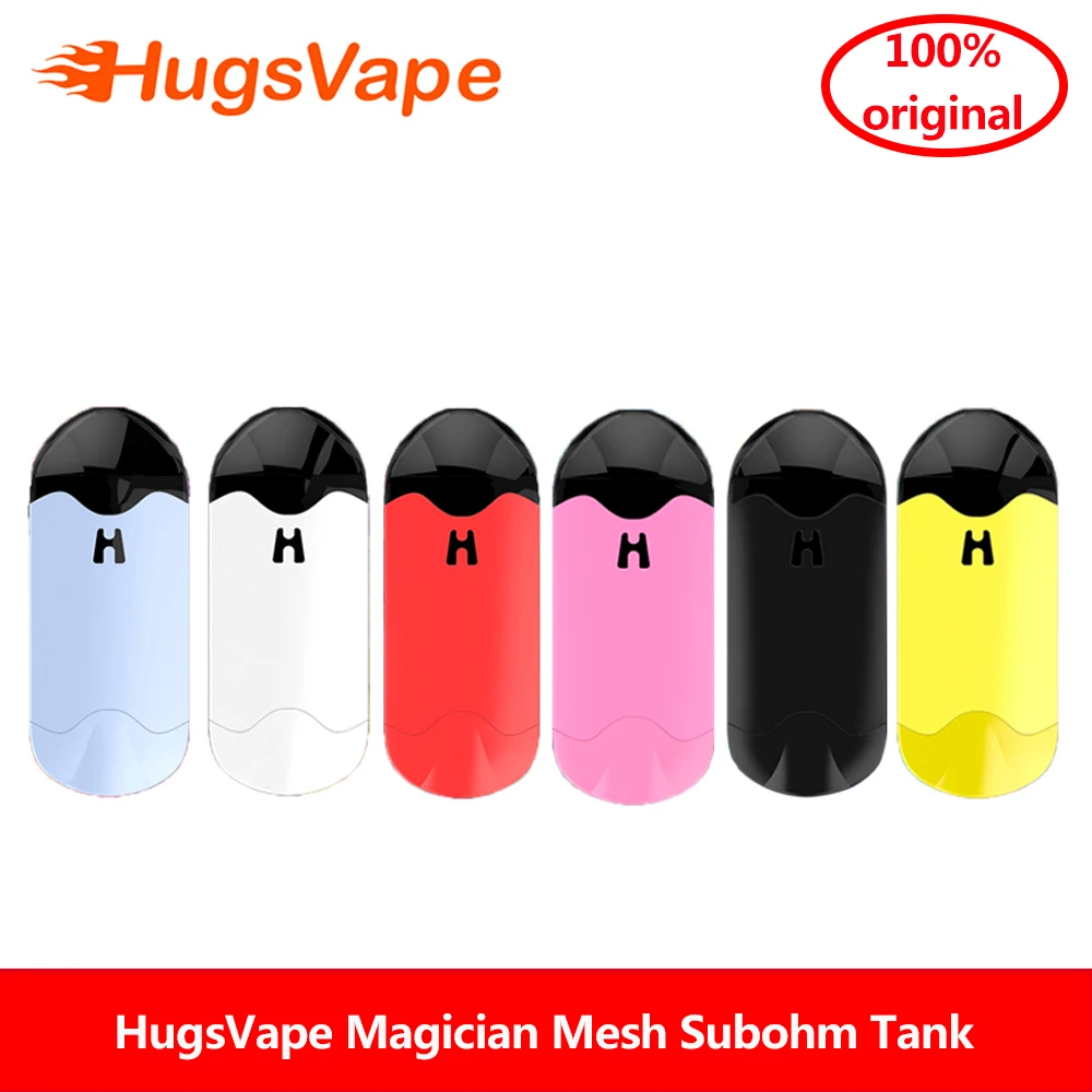 Новый комплект электронных сигарет HugsVape Surge Pod Kit 600mA Встроенная батарея пневматическая система 6 мл многоразового электронных Vape Pod vs mini fit