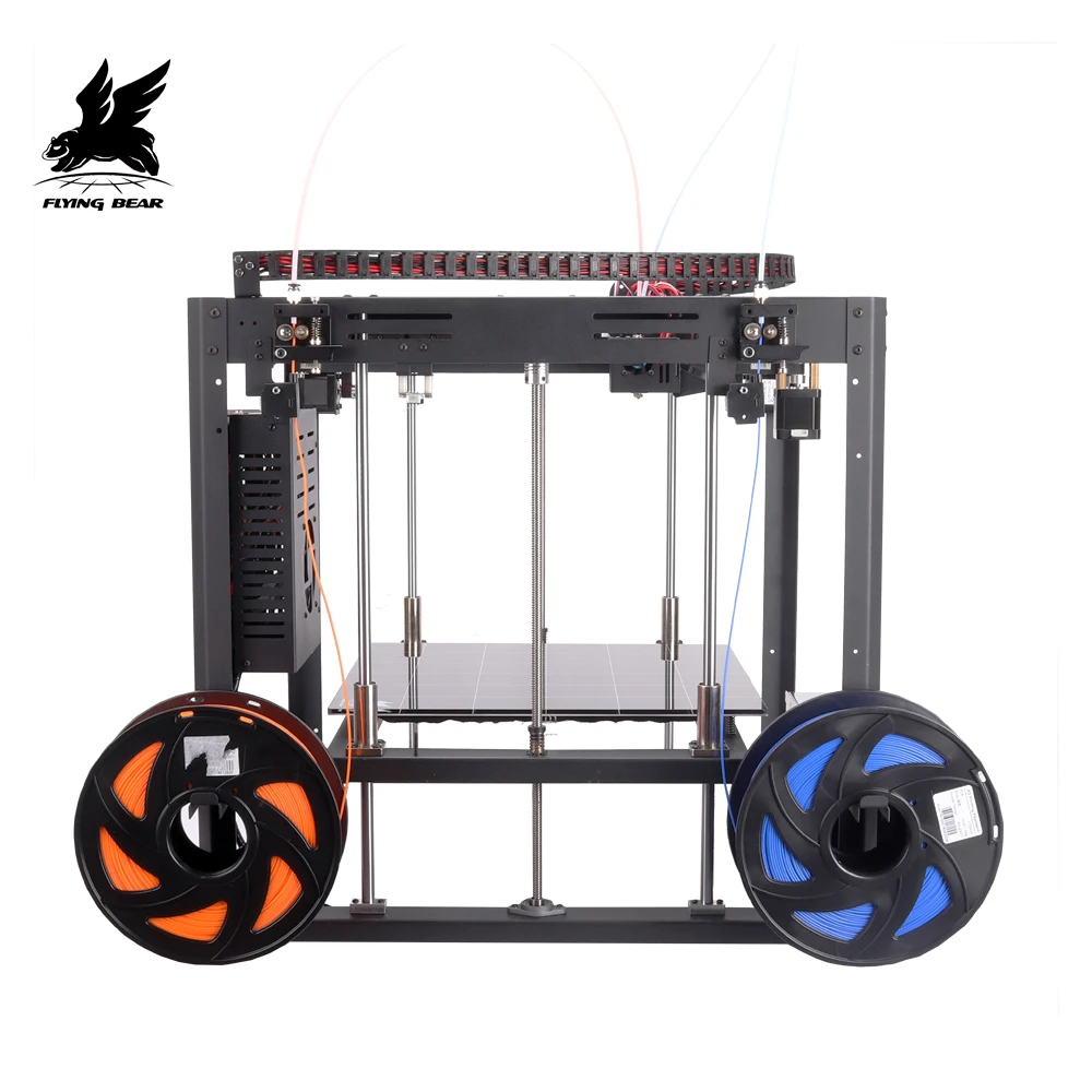 

Hot Sale Flyingbear Tornado 2 DIY Full metal Linear rail 3d printer Kit with Large printing Size