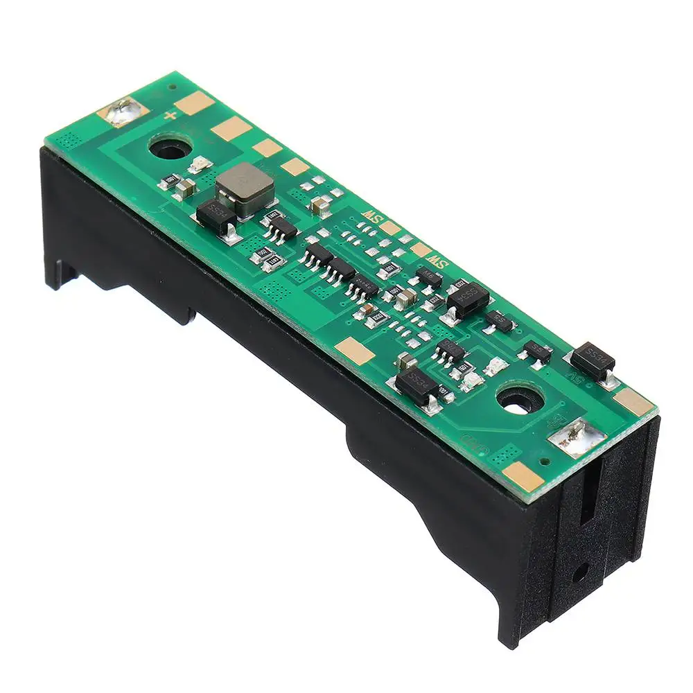 

5V Charging UPS Uninterrupted Protection Integrated Board 18650 Lithium Battery Boost Module With Battery Holder
